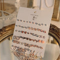 Pearl Stud Earrings Set – 30 Pairs Fashion Earrings for Women