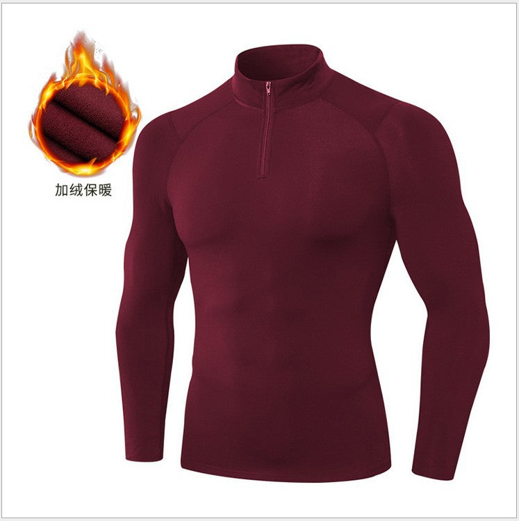 Men's Fleece Training Sweatshirt  Warm, High Elastic, Euro Size