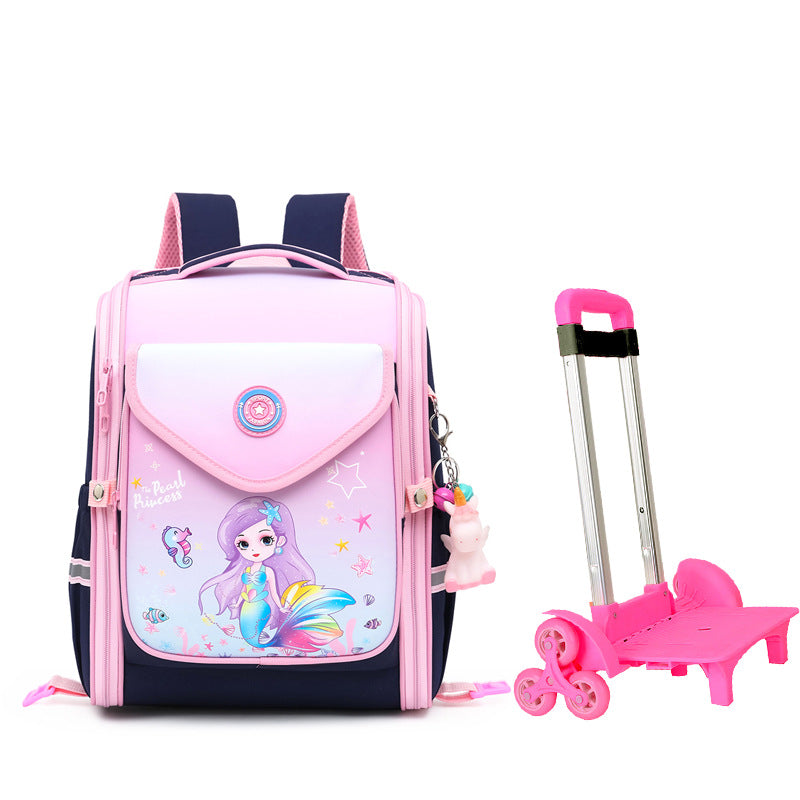 Little Mermaid Roller Backpack