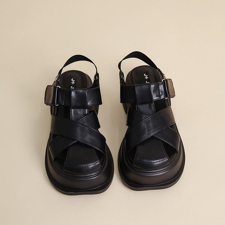 Women’s Thick-Heel Roman Sandals