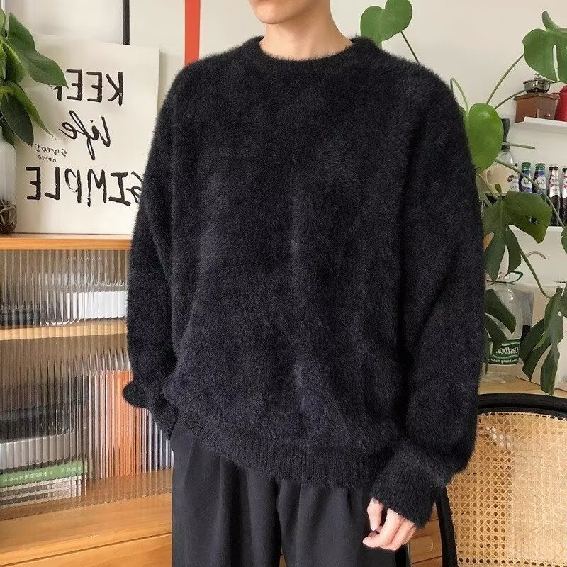 Men's Soft Knit Fleece Sweater