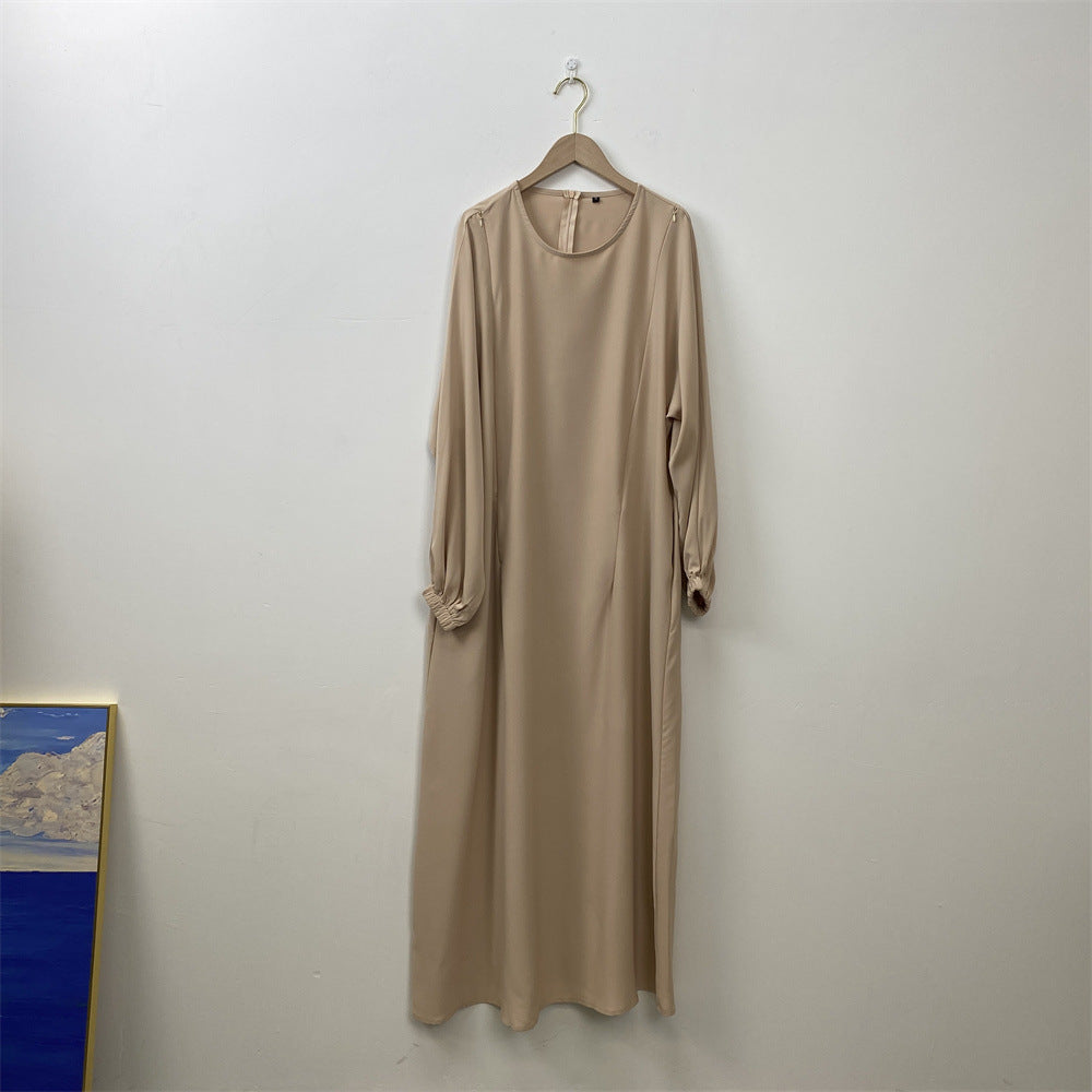 Middle Eastern Slim Fit Nursing Dress