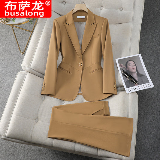 High-End Red Women’s Blazer