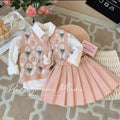 Trendy 3-Piece Spring Suit for Girls