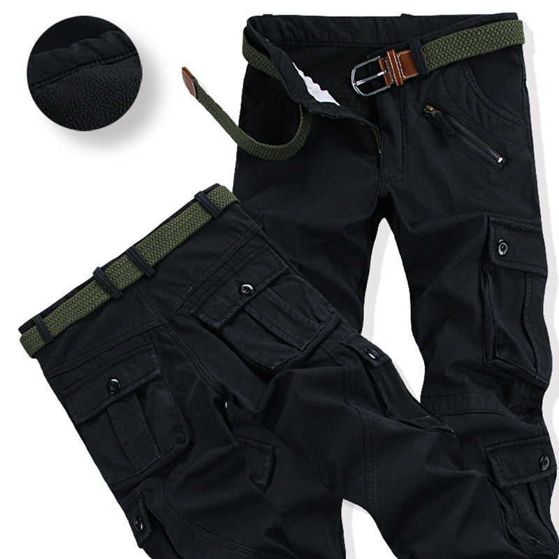 Men’s Winter Fleece Cargo Pants