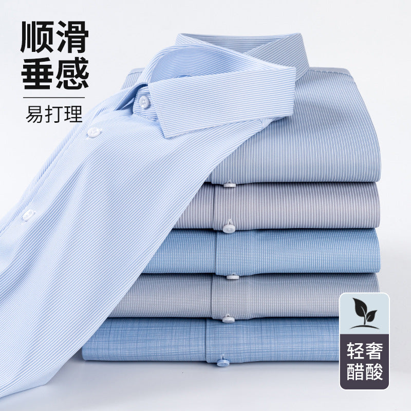 Mens Long Sleeve Business Shirt