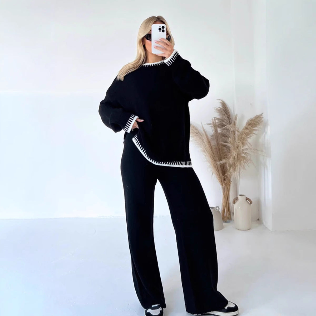 Loose Casual Two-Piece Suit