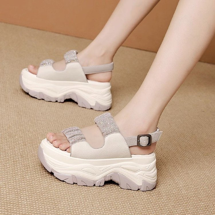 Sporty Thick-Soled Sandals