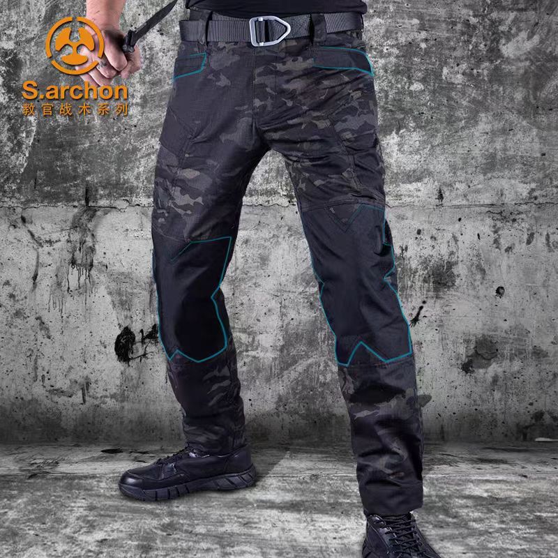 IX6 Outdoor Tactical Slim-Fit Cargo Pants for Men