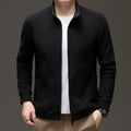 Suede Zip-Up Jacket  Soft Structure Series