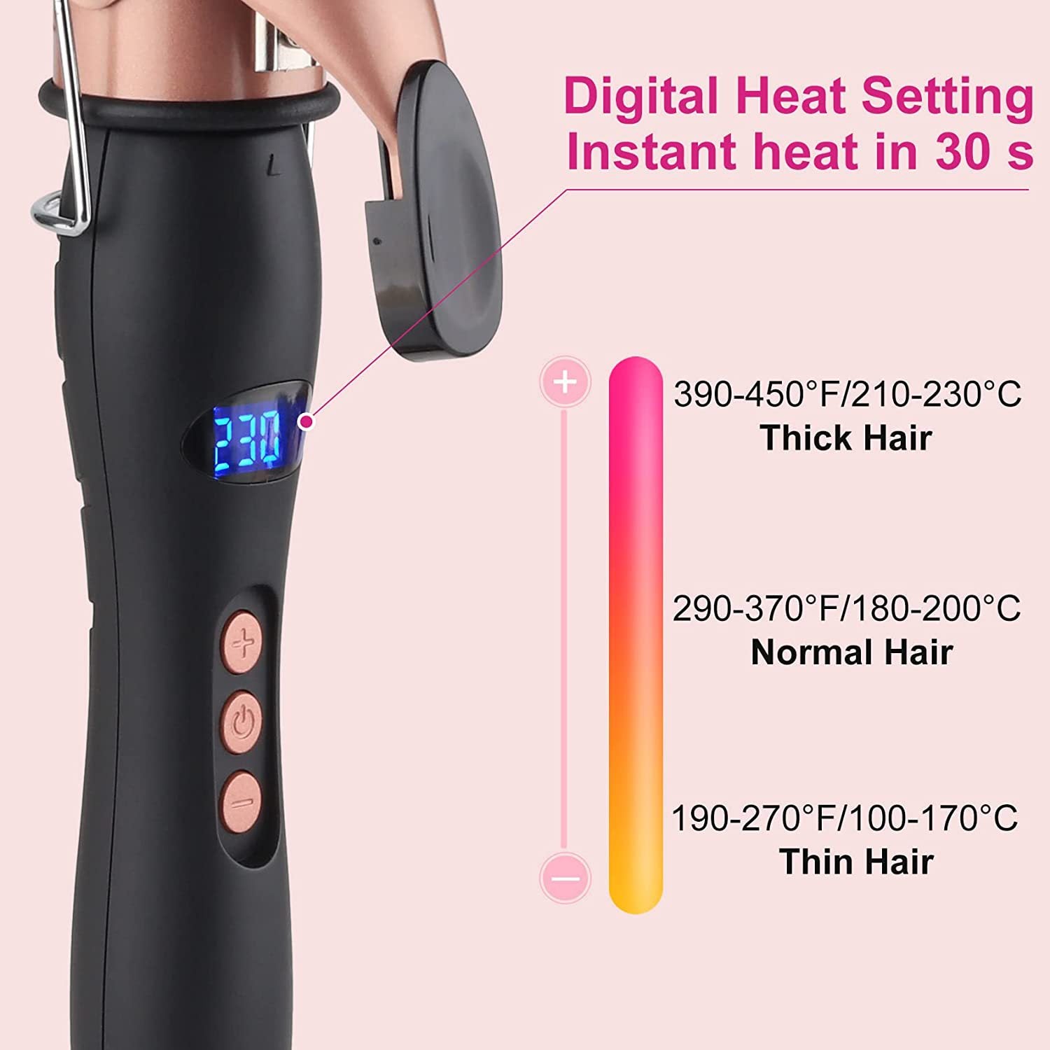 WaveCraft 38 Curling Iron