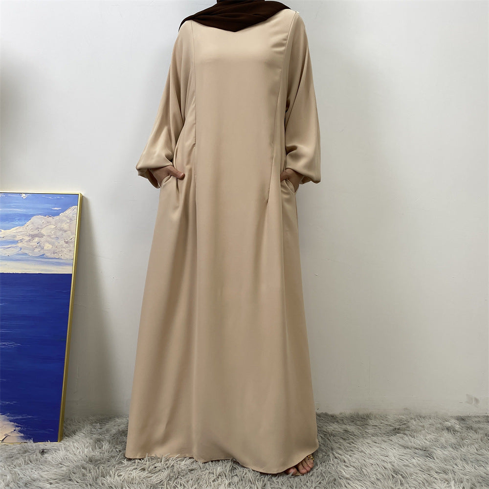 Middle Eastern Slim Fit Nursing Dress
