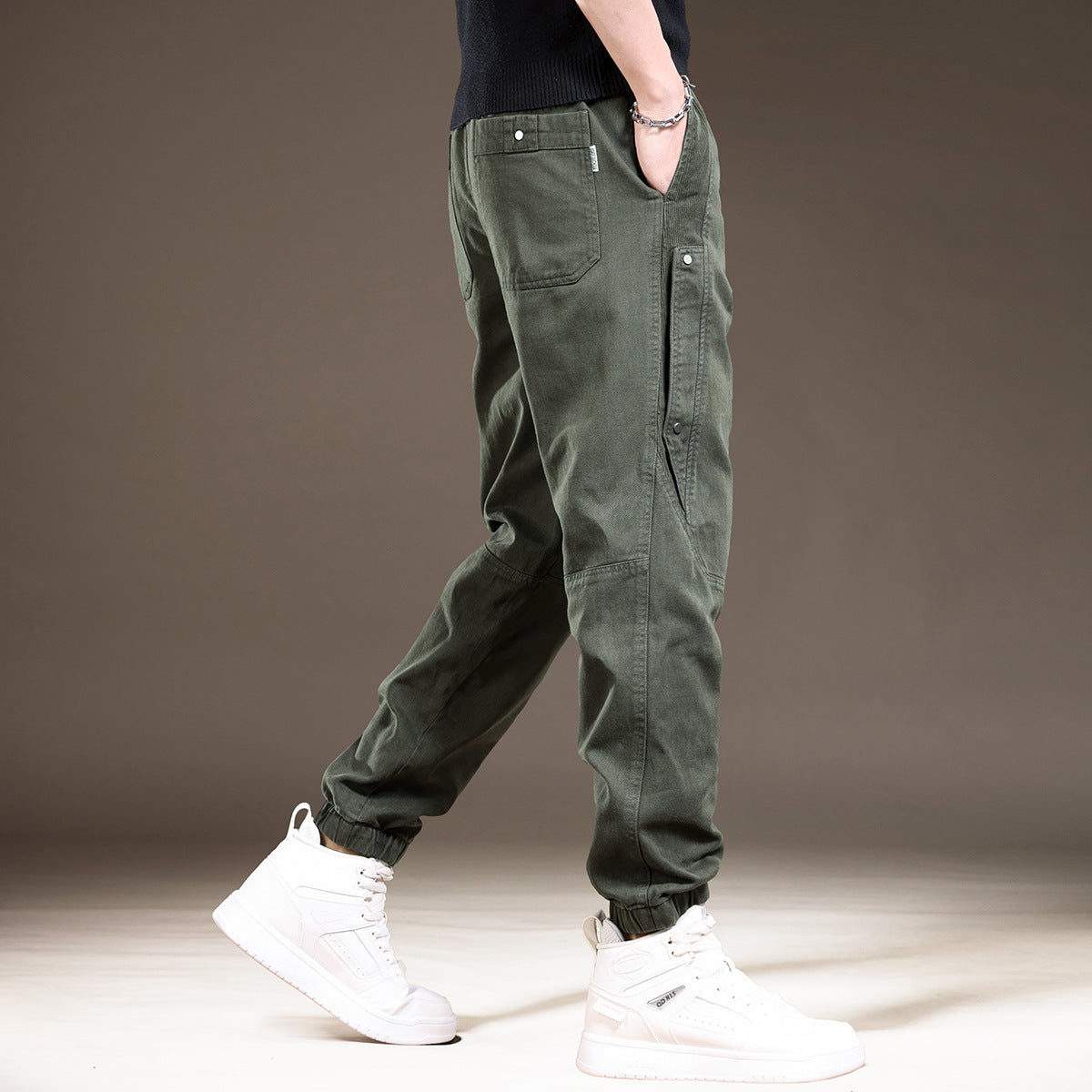 Retro Patchwork  mens Pants