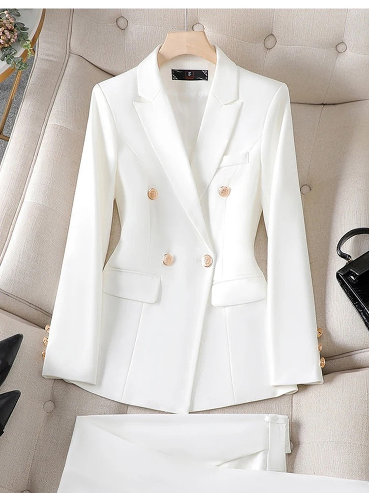 Womens 2-Piece Formal Trouser Suit Set