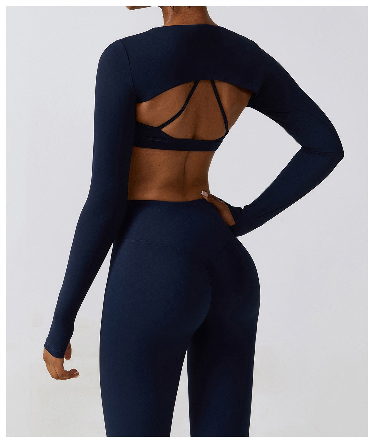 Slim-Fit Yoga Three-Piece Set