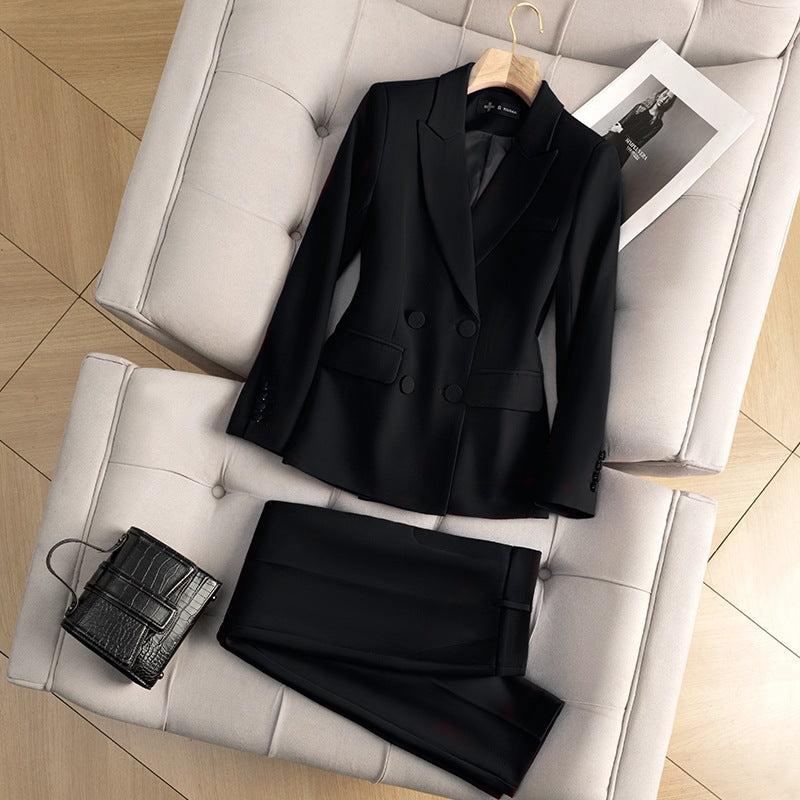 Womens 2-Piece Formal Trouser Suit Set