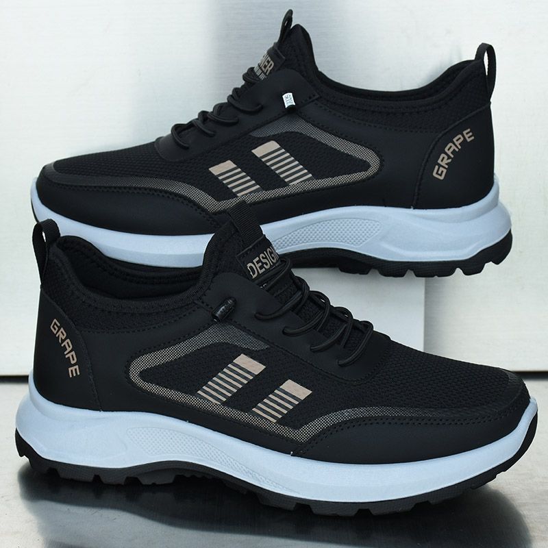 Men’s Breathable Mesh Anti-Slip Casual Running Sneakers