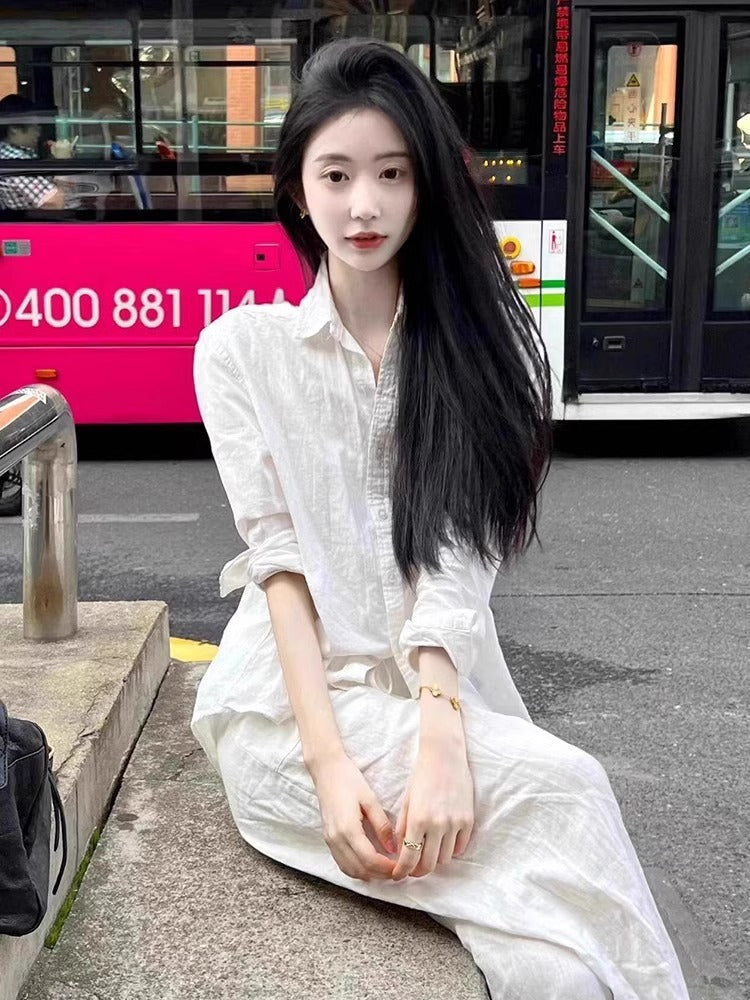 Women's Relaxed Linen Summer Shirt