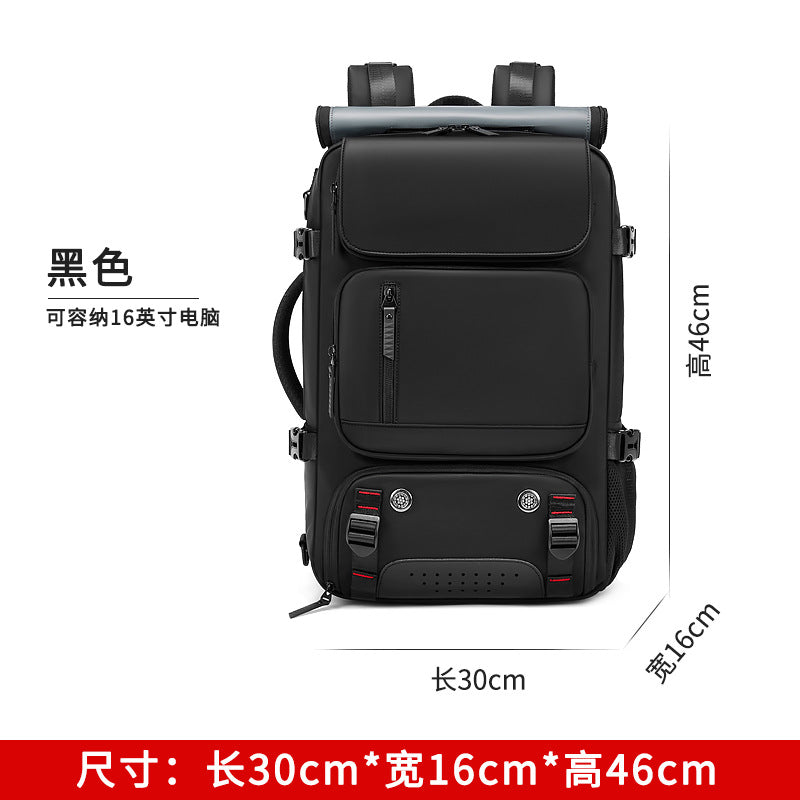 Men’s Large Capacity Multifunctional Travel Backpack – Custom Logo Outdoor & Laptop Bag