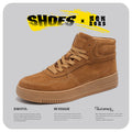 Men's High-Top Velvet Martin Boots – British Style Casual Winter Sneakers