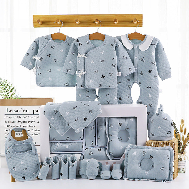 Newborn Cotton Basics Set  4-Season Everyday Essentials