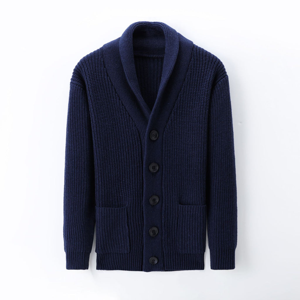 Men's Knit Cardigan Sweater