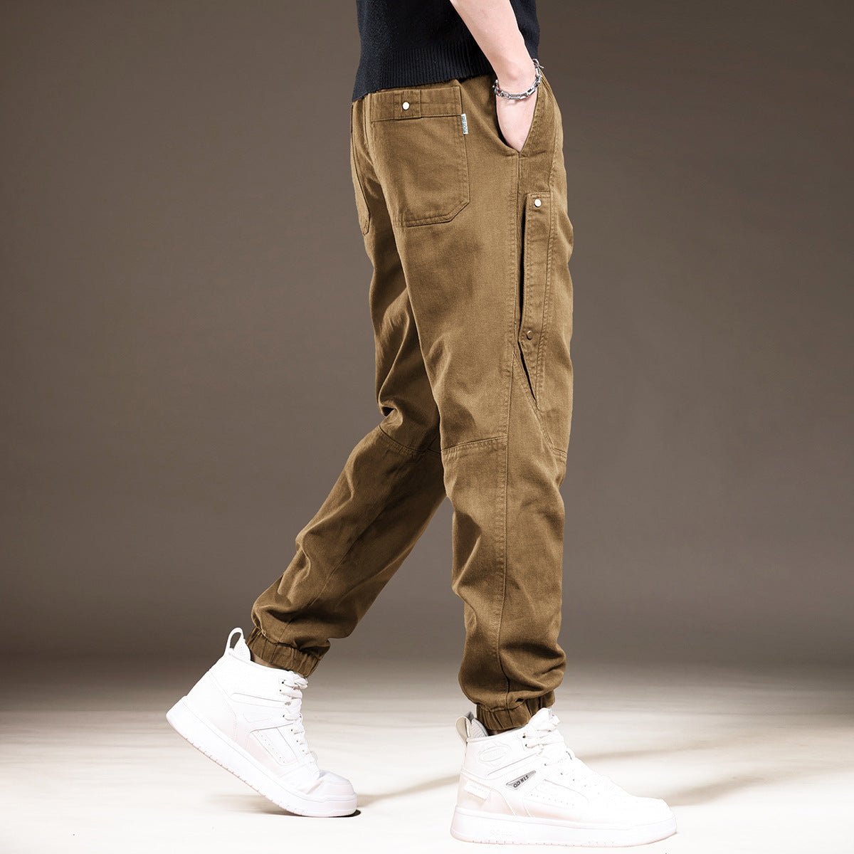 Retro Patchwork  mens Pants
