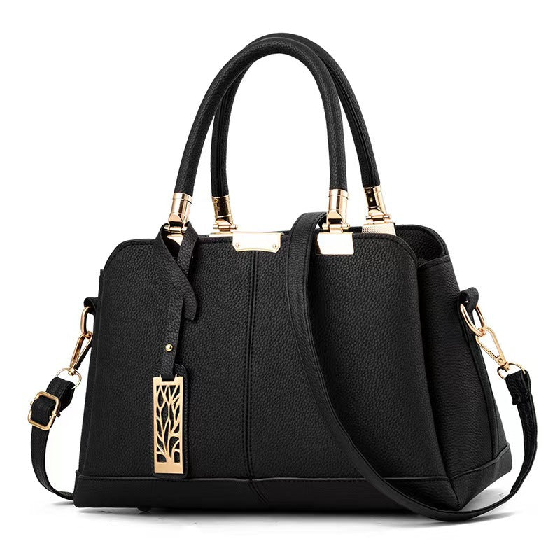 Women's bag handbag - middle-aged mom shoulder bag