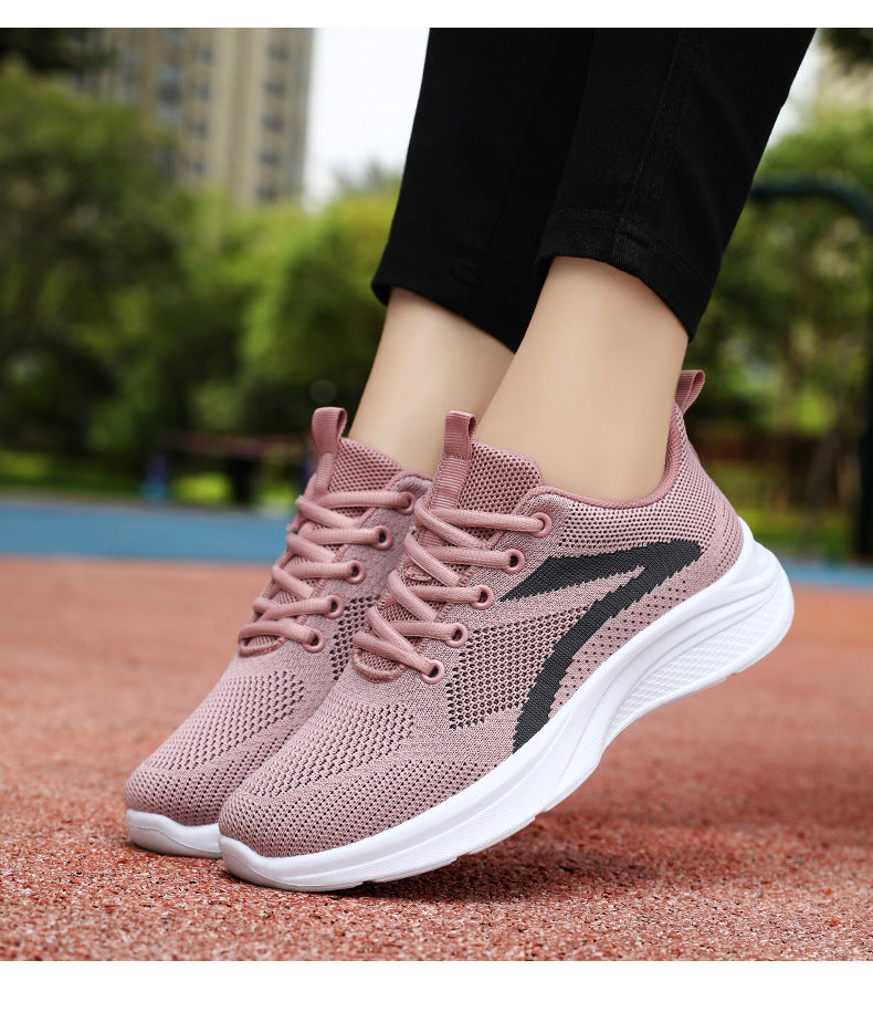 Women's shoes soft sole casual sneakers (On Hand)