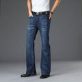 Men’s High-Waisted Stretch Flared Jeans