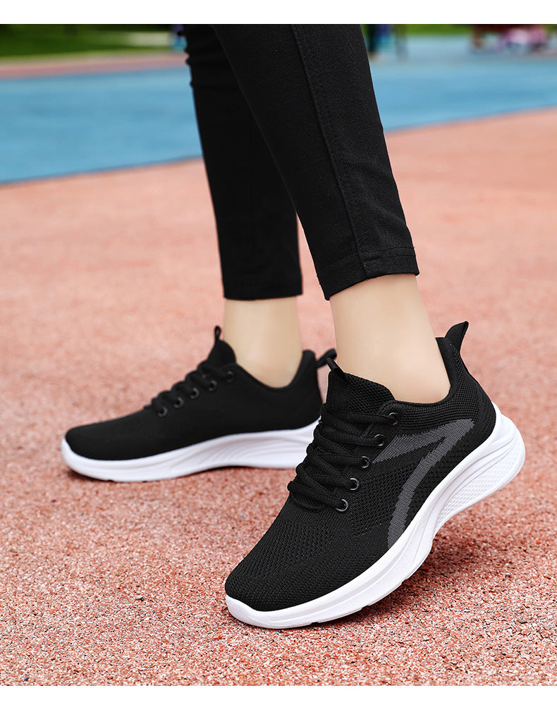 Women's shoes soft sole casual sneakers (On Hand)
