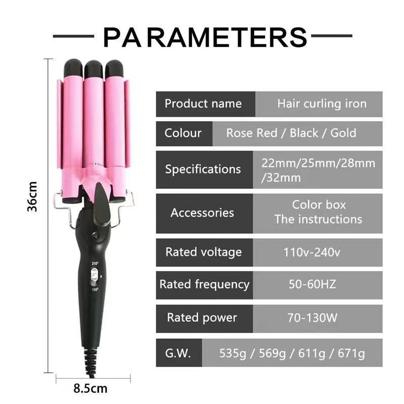 WaveForge 3X Curl Styler