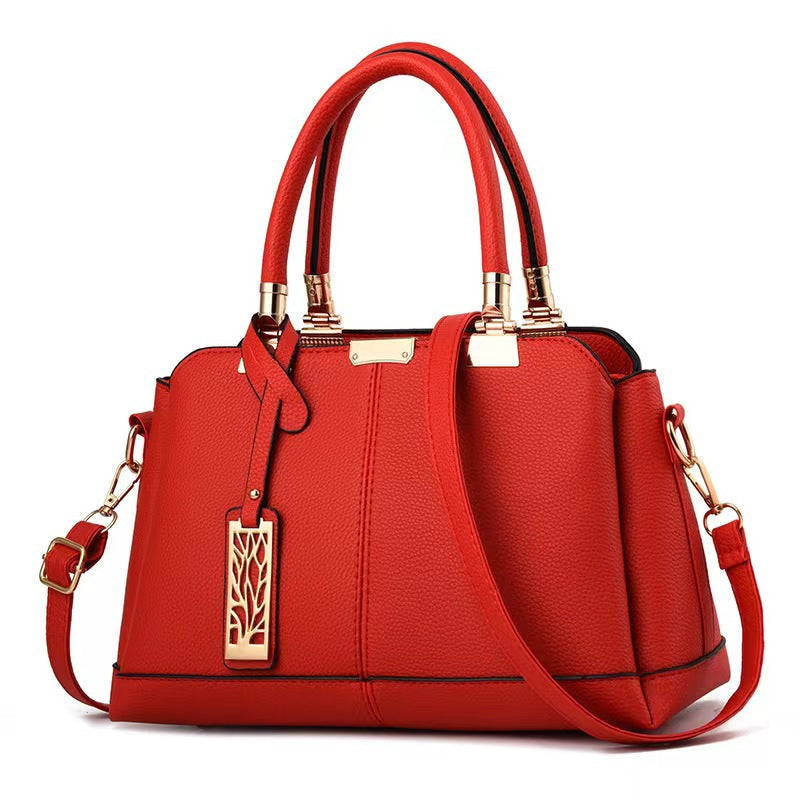Women's bag handbag - middle-aged mom shoulder bag