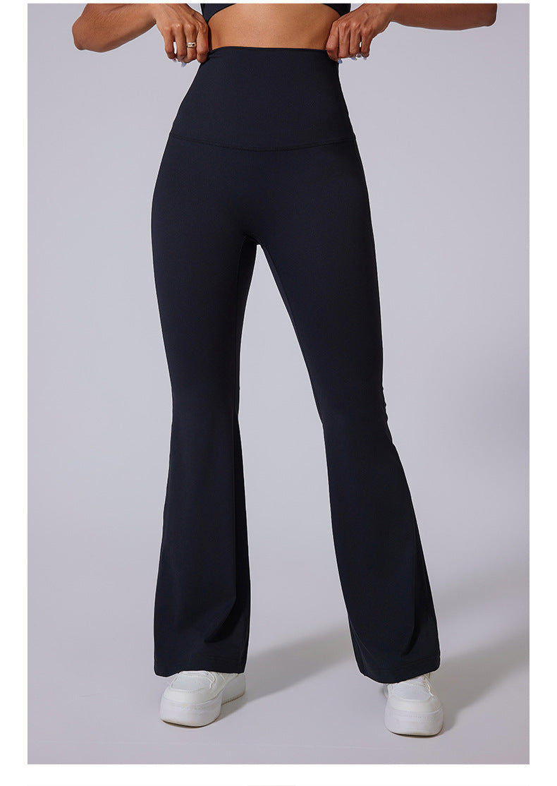 High-Waist Flared Yoga Pants