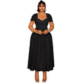 LunaGrace Pleated Dress