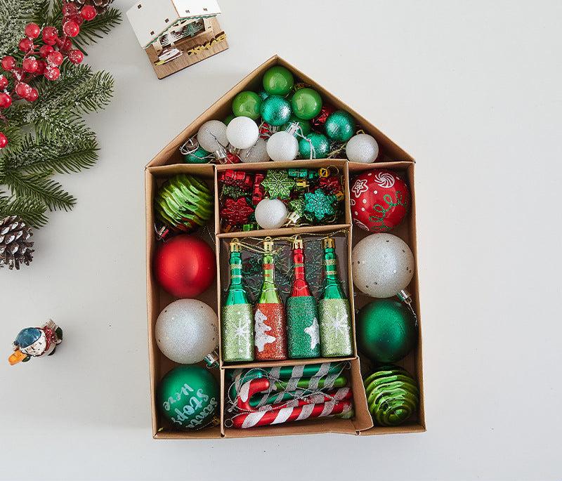 Holiday Charm Christmas Ball Pendants