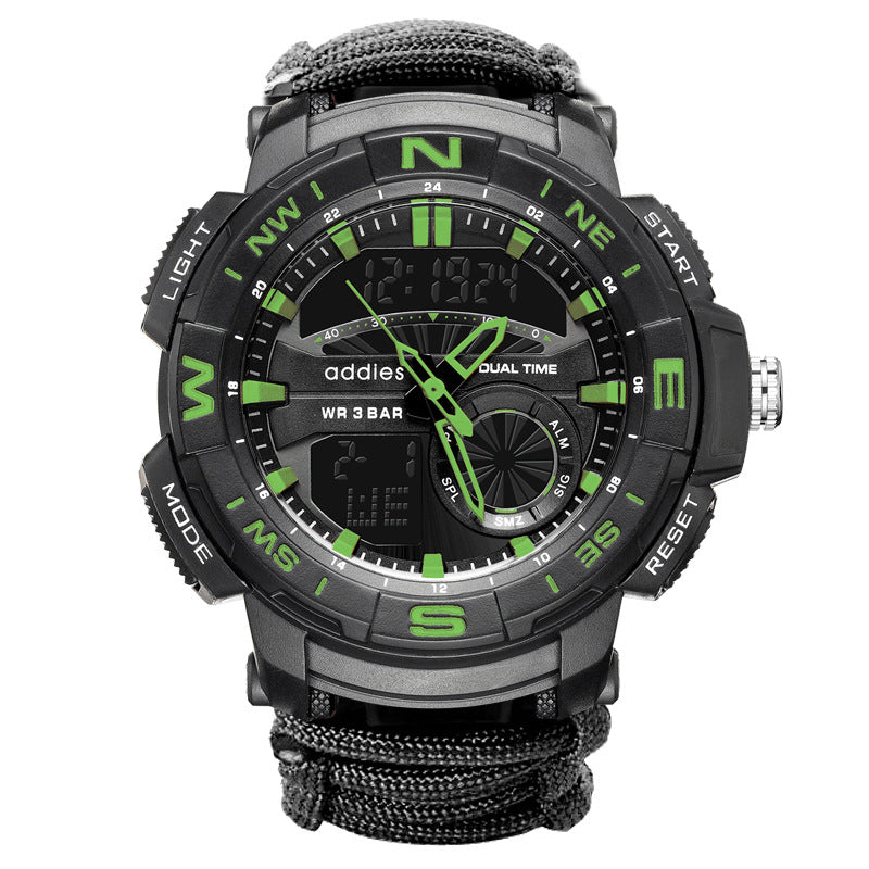 Eddison Men’s Multifunctional Outdoor Compass Watch