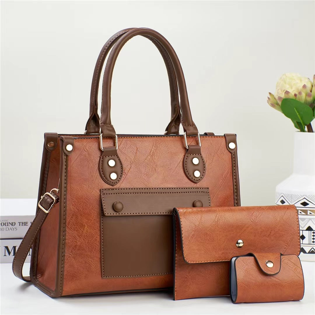 Retro Commuter Tote Set