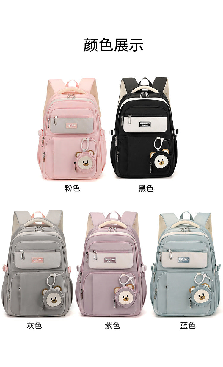 Girls School Backpack - Durable Large Capacity 20-35L Bag