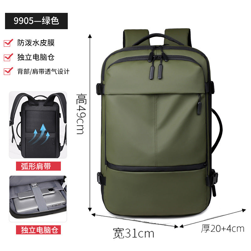 Luxury Multi-Function Business Backpack  Large Capacity Laptop & Commuter Bag for Men