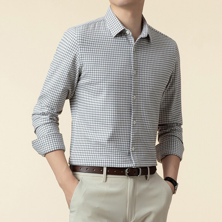 Metro Grid Dress Shirt