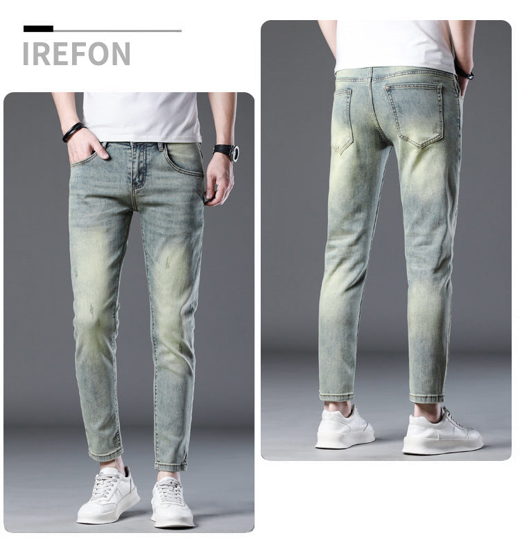 Vintage Stretch Jeans for Men