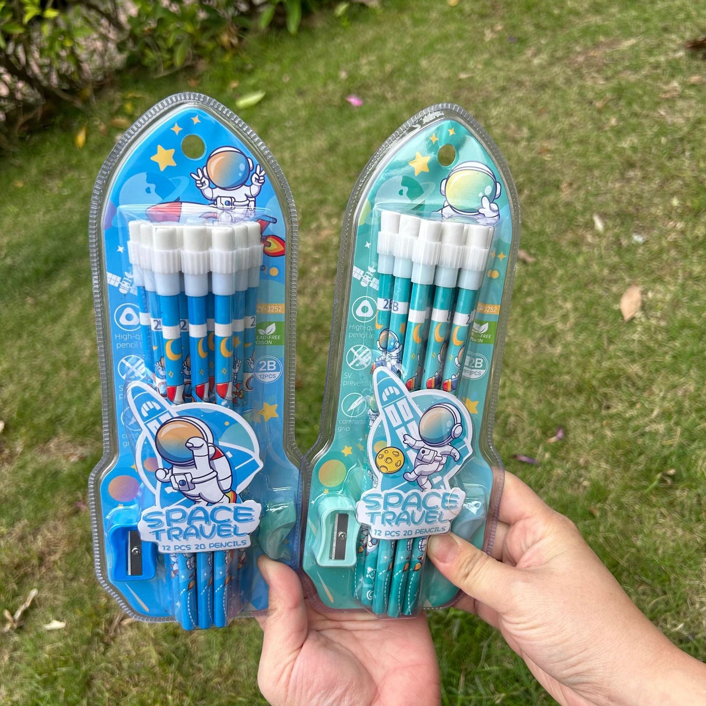 Kuromi Charm Pencil Set