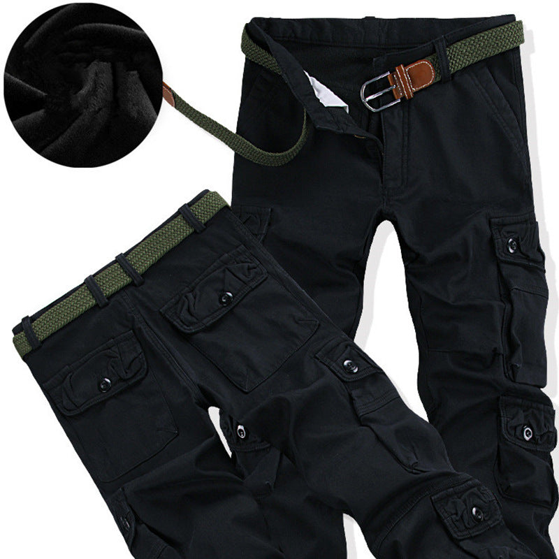 Men’s Winter Fleece Cargo Pants