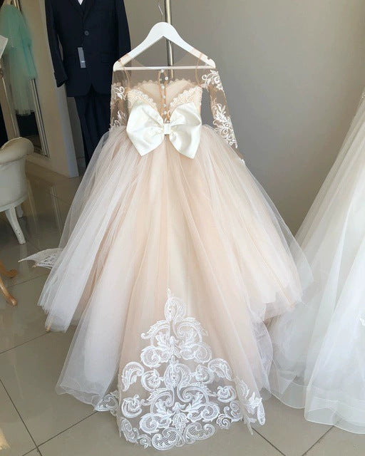 Dreamland Ruffle Satin Gown