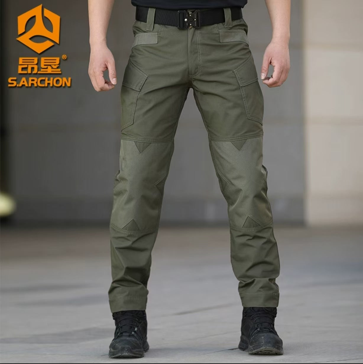 IX6 Outdoor Tactical Slim-Fit Cargo Pants for Men
