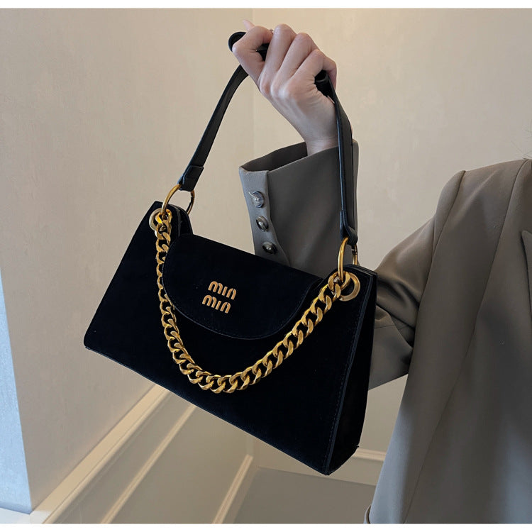Frosted Chain Shoulder Bag