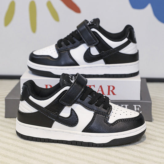 Leather Low-Top Sneakers