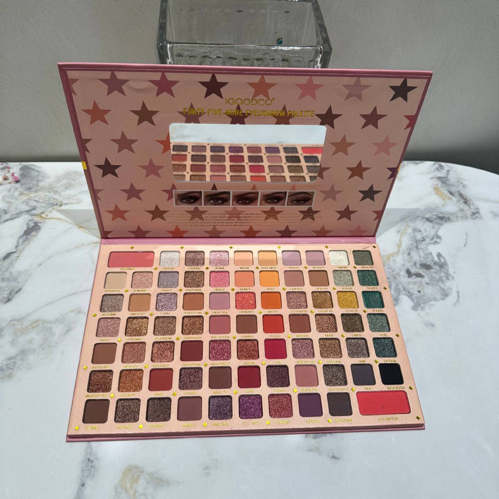 75-color eye shadow palette: matte pearlescent multi-color all-in-one makeup palette Middle East popular colors.