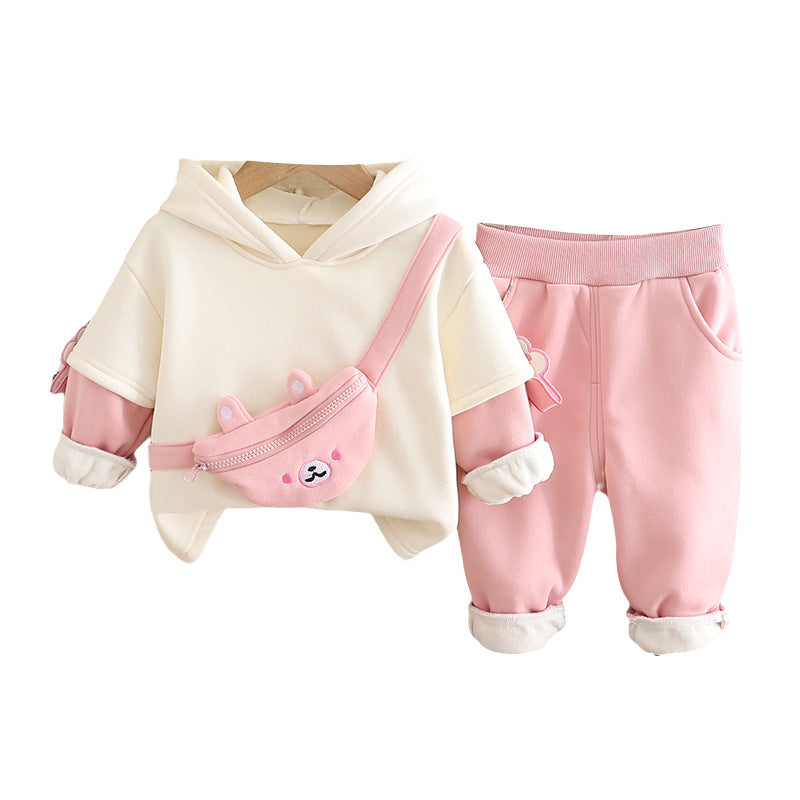 Hoodie & Shoulder Bag Set